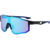 Techsuit - Bike Glasses (9337) - For Cycling, Sport Outdoor Activities, With Uv Protection, Pc Frame, Unisex - Black / Blue