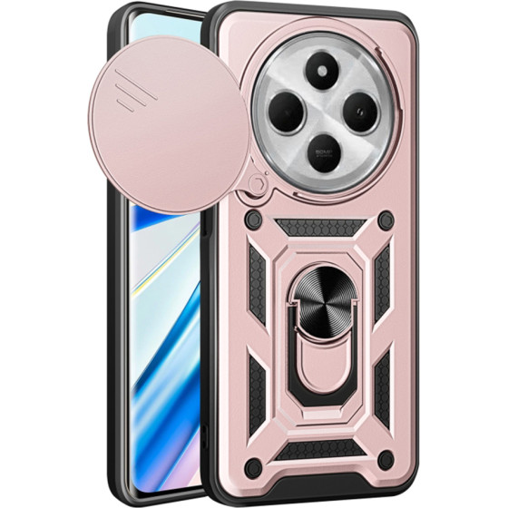 Techsuit - Camshield Series - Xiaomi Redmi 14C / Poco C75 - Rose Gold