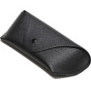 Techsuit - Glasses Case (ETPU1) - Eco Leather, 167 x 70 x 40mm - Black