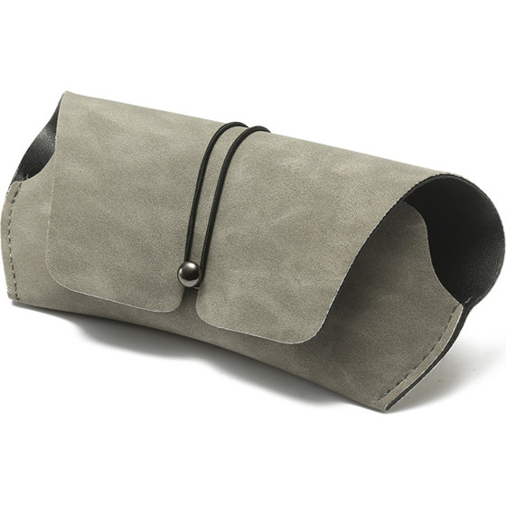 Techsuit - Glasses Case (PLSD-02) - With Button Close - Gray