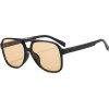 Techsuit - Sunglasses (98061) - Uv Protection, For Women And Men - Black / Light Tea