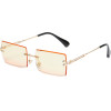 Techsuit - Sunglasses Polarised Metal (16031-C8) - Uv Protection - Yellow