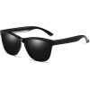 Techsuit - Sunglasses Polarized (0717) - For Men, With Uv Protection - Black