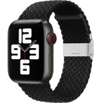 Techsuit - Watchband (W032) - Apple Watch 1/2/3/4/5/6/7/8/9/10/SE/Se 2 (38/40/41/42mm) - Black