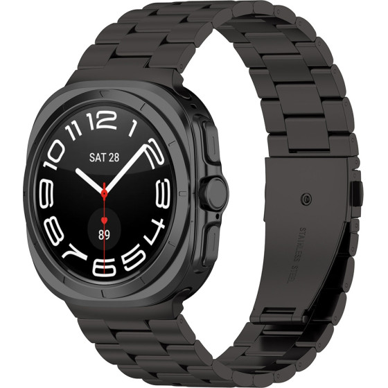 Techsuit - Watchband (W010) - Samsung Galaxy Watch Ultra 47mm - Black