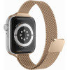 Techsuit - Watchband (W034) - Apple Watch 1/2/3/4/5/6/7/8/9/10/SE/Se 2 (38/40/41/42mm) - Gold