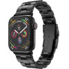 Techsuit - Watchband (W036) - Apple Watch 1/2/3/4/5/6/7/8/9/10/SE/Se 2/Ultra/Ultra 2 (42/44/45/46/49mm) - Black