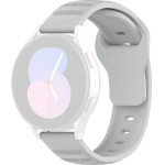 Techsuit - Watchband 20mm (W050) - Samsung Galaxy Watch 4/5/Active 2, Huawei Watch Gt 3 (42mm)/Gt 3 Pro (43mm) - Gray