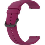 Techsuit - Watchband 22mm (W001) - Samsung Galaxy Watch (46mm)/Watch 3/Gear S3, Huawei Watch GT/Gt 2/Gt 3 (46mm) - Dark Red