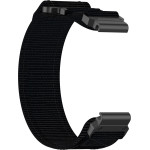 Techsuit - Watchband Quickfit 20mm (W057) - Instinct 2S/2S Solar/Approach S70 42mm/Fenix 7S Pro Sapphire Solar - Black