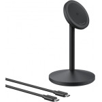 Anker Wireless Charger Maggo Stand, 15W, 1.67A, Black - (A25X1H11)