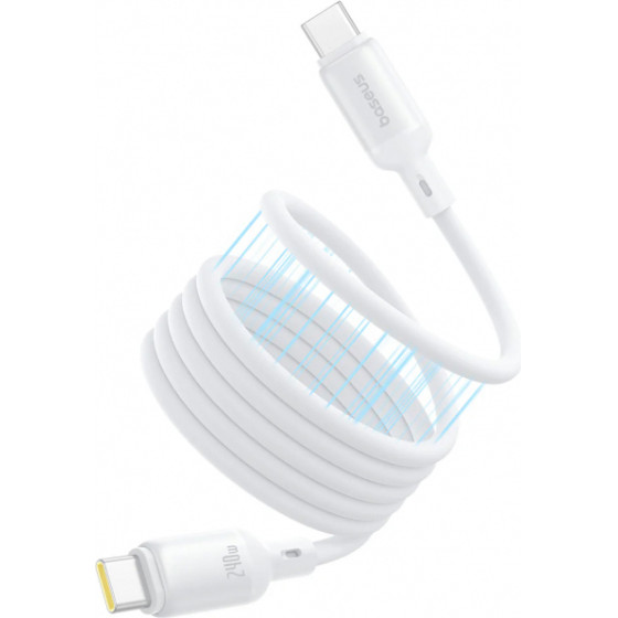 Baseus USB-C To USB-C Cable PicoGo, 240W, 1m, White - (P10376800211-00)