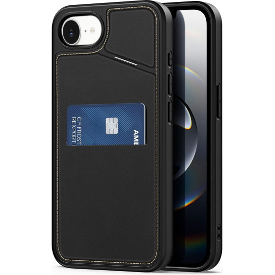 Dux Ducis Case Rafi Ii Mag With Stand Compatible With Magsafe For Iphone 16e black