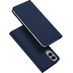 Dux Ducis Wallet Case Skin Pro For Samsung S25 Edge blue