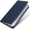 Dux Ducis Wallet Case Skin Pro For Samsung S25 Edge blue