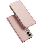 Dux Ducis Wallet Case Skin Pro For Samsung S25 Edge rose