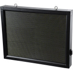GloboStar DISPLAY ��������� ������� �������� 64x48cm P10 ����� ���� LED AC 220-240V ��������� IP65 ����� ����� 6000K - WiFi Control ���� FK APP - ���������� ������������ & �������� - �72 x �9 x �56cm - 2 ������ ������� - (90800)