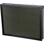 GloboStar DISPLAY ��������� ������� �������� 64x48cm P10 ������ ���� LED AC 220-240V ��������� IP65 ����� ����� 6000K - WiFi Control ���� FK APP - ���������� ������������ & �������� - �70 x �11 x �54.5cm - 2 ������ ������� - (90804)