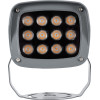 GloboStar FLOOD-XENA ��������� ���� Wall Washer LED 12W 1260lm 10� AC 220-240V ��������� IP65 ������������� ��������� 2200K - ���� ������� - �13.5 x �11 x �15cm - 3 ������ ������� - (90120)