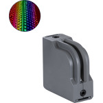 GloboStar WINDOW-CORNA ������������� ������� ��������� ��������� ��������� Window Light LED 6W 480lm 3x172� DC 24V ��������� IP65 RGB DMX512 Dimmable - ���� ������� - �12 x �4.5 x �12cm - 3 ������ ������� - (90116)