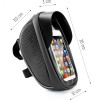 Wozinsky bike handlebar bag with phone case 1l black 5907769300585 - (WBB16BK)