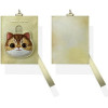 Nimmy card wallet BIG EYED PET 2.0 Cat khaki