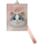 Nimmy card wallet BIG EYED PET 2.0 Cat pink