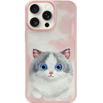 Nimmy case BIG EYED PET 2.0 Cat for IPHONE 15 Pro Max pink