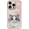 Nimmy case BIG EYED PET 2.0 Cat for IPHONE 16 Pro pink