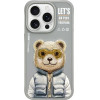 Nimmy case COOL&CUTE 2.0 Bear for IPHONE 15 Pro Max gray