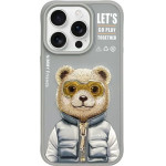 Nimmy case COOL&CUTE 2.0 Bear for IPHONE 15 Pro Max gray