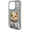 Nimmy case COOL&CUTE 2.0 Bear for IPHONE 15 Pro Max gray