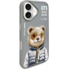 Nimmy case COOL&CUTE 2.0 Bear for IPHONE 16 gray