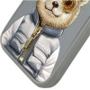 Nimmy case COOL&CUTE 2.0 Bear for IPHONE 16 Pro gray