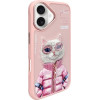 Nimmy case COOL&CUTE 2.0 Cat for IPHONE 16 pink