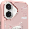 Nimmy case COOL&CUTE 2.0 Cat for IPHONE 16 pink
