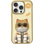 Nimmy case COOL&CUTE 2.0 Cat for IPHONE 16 Pro khaki
