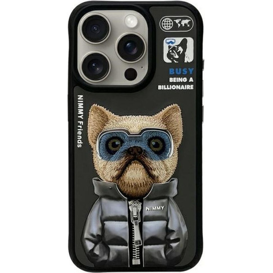 Nimmy case COOL&CUTE 2.0 Dog for IPHONE 15 Pro Max black