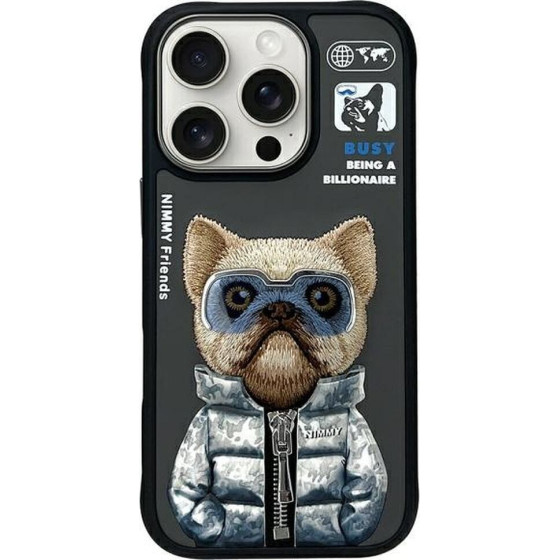 Nimmy case COOL&CUTE 2.0 Dog for IPHONE 16 Pro black