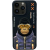 Nimmy case COOL&CUTE 2.0 Monkey for IPHONE 15 Pro Max black