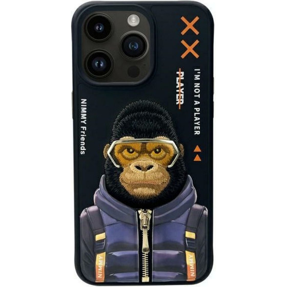 Nimmy case COOL&CUTE 2.0 Monkey for IPHONE 15 Pro Max black