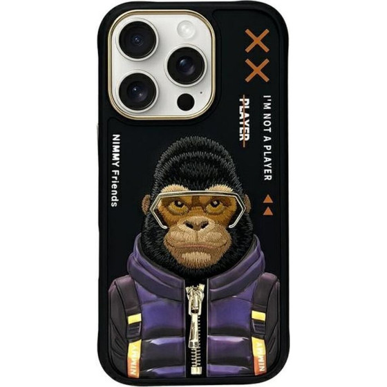 Nimmy case COOL&CUTE 2.0 Monkey for IPHONE 16 Pro black