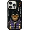 Nimmy case COOL&CUTE 2.0 Monkey for IPHONE 16 Pro Max black