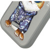Nimmy case GLASSES COOL CAT for IPHONE 15 Pro Max gray