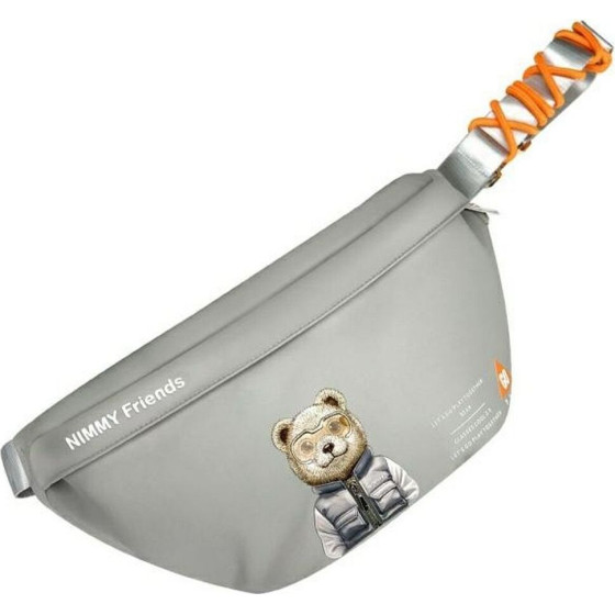 Nimmy crossbody COOL&CUTE 2.0 Bear gray