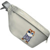 Nimmy crossbody GLASSES COOL CAT gray