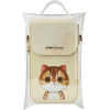 Nimmy phone bag BIG EYED PET 2.0 Cat khaki