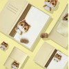 Nimmy set 2in1 notebook + pen BIG EYED PET 2.0 Cat khaki