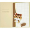 Nimmy set 2in1 notebook + pen BIG EYED PET 2.0 Cat khaki