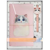 Nimmy set 2in1 notebook + pen BIG EYED PET 2.0 Cat pink